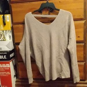 Windsor Long Sleeve Sweater with Open Back